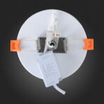 ST104.502.06 Светильник встраиваемый Белый LED 1*6W 3000K 468Lm Ra>80 120° IP20 D110xH20 170-240V Встраиваемые светильники — изображение 8