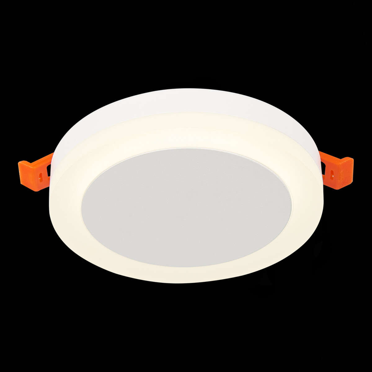 ST104.542.06_01B ST104.542.06 Светильник встраиваемый Белый LED 1*6W 4000K 468Lm Ra>80 120° IP20 D110xH20 170-240V Встраиваемые светильники — изображение 1