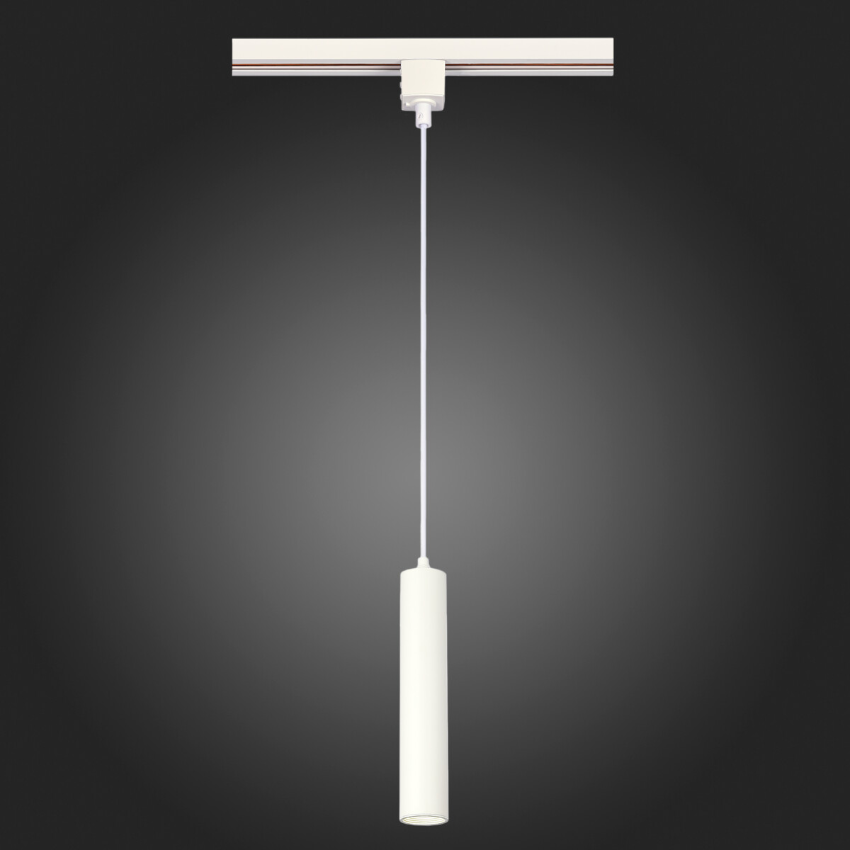 ST151.506.01 Светильник трековый Белый GU10 1*50W IP20 D54xH290 220V Без ламп BASE — изображение 2