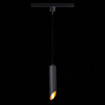 ST152.406.01 Светильник трековый Черный GU10 1*50W IP20 D60xH300 220V Без ламп BASE