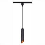 ST152.406.01 Светильник трековый Черный GU10 1*50W IP20 D60xH300 220V Без ламп BASE — изображение 4