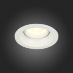 ST208.508.01 Св-к встр. Белый GU10 1*50W  D94xH40 220V Без ламп Встраиваемые светильники — изображение 8