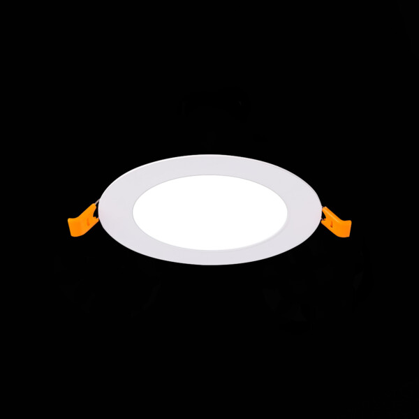 ST209.538.06 Св-к встр. Белый LED 1*6W 3000K 330Lm Ra80 110° IP20 D120xH8 90-265V Встраиваемые светильники