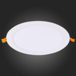 ST209.538.18 Св-к встр. Белый LED 1*18W 3000K 1 296Lm Ra80 110° IP20 D225xH8 90-265V Встраиваемые светильники — изображение 5