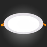ST209.548.18 Св-к встр. Белый LED 1*18W 4000K 1 350Lm Ra80 110° IP20 D225xH8 90-265V Встраиваемые светильники — изображение 2