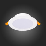 ST210.538.08 Св-к встр. Белый LED 1*8W 3000K 640Lm Ra80 110° IP20 D120xH30 220-240V Встраиваемые светильники — изображение 5