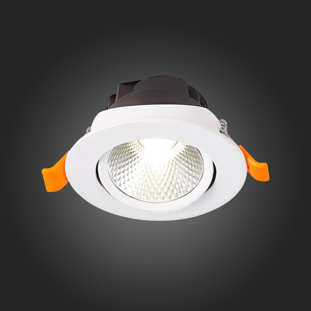 ST211.538.06.24 Св-к встр. Белый LED 1*6W 3000K 480Lm Ra80 24° IP20 D86xH50 220-240V Встраиваемые светильники — изображение 2