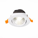ST211.538.06.24 Св-к встр. Белый LED 1*6W 3000K 480Lm Ra80 24° IP20 D86xH50 220-240V Встраиваемые светильники — изображение 3