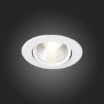 ST211.538.06.24 Св-к встр. Белый LED 1*6W 3000K 480Lm Ra80 24° IP20 D86xH50 220-240V Встраиваемые светильники — изображение 8