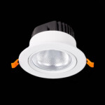 ST211.538.15.36 Св-к встр. Белый LED 1*15W 3000K 1 125Lm Ra80 36° IP20 D109xH65 220-240V Встраиваемые светильники — изображение 4