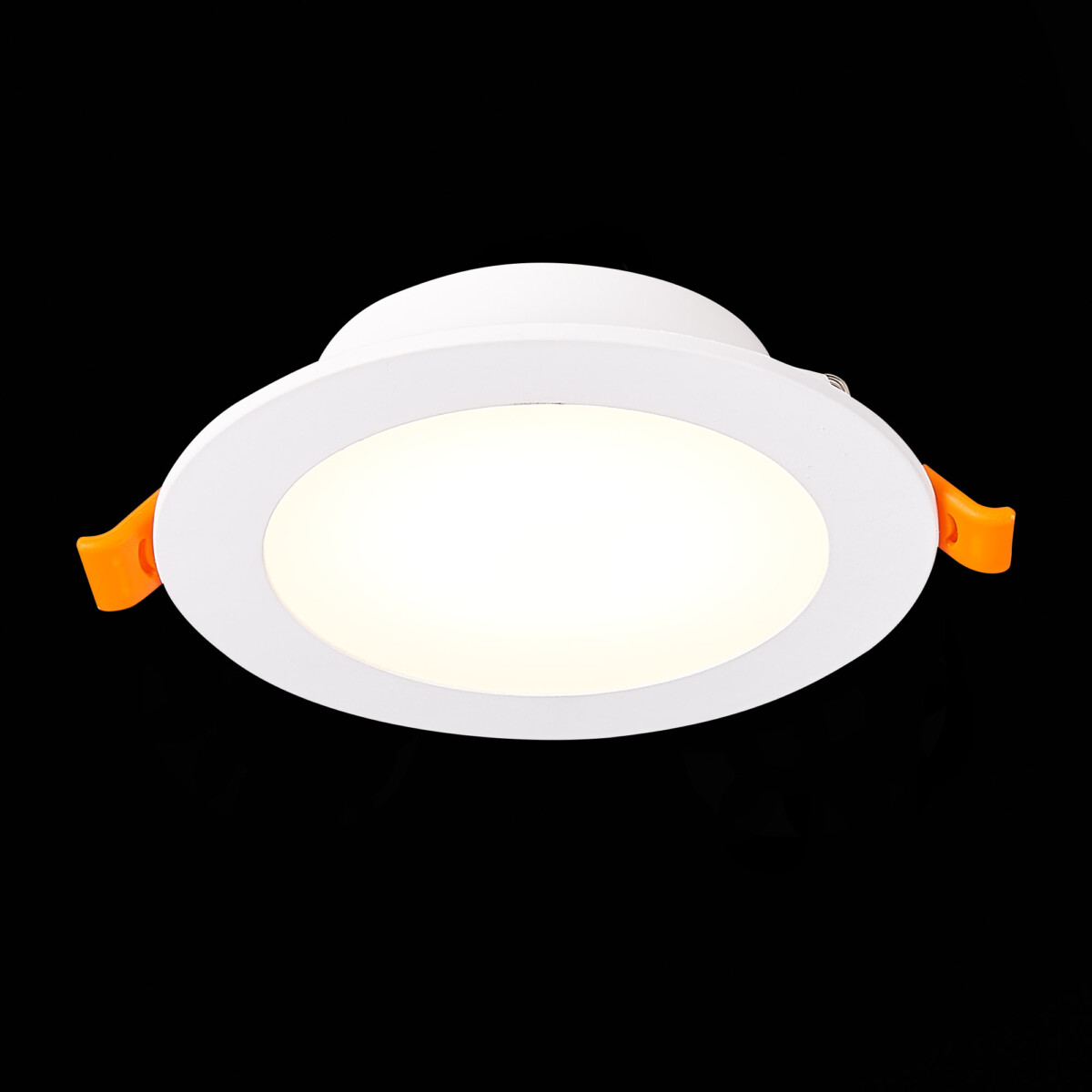 ST212.508.10_01B ST212.508.10 Св-к встр. Белый LED 1*10W 3000K/4000K/6000K 850Lm Ra80 110° IP20 D120xH30 220-240V Встраиваемые светильники — изображение 1