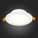 ST212.508.10 Св-к встр. Белый LED 1*10W 3000K/4000K/6000K 850Lm Ra80 110° IP20 D120xH30 220-240V Встраиваемые светильники — изображение 2