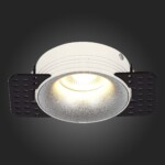 ST218.518.01 Св-к встр. Белый GU10 1*50W  IP20 D78xH30 165-265V Без ламп Встраиваемые светильники — изображение 2