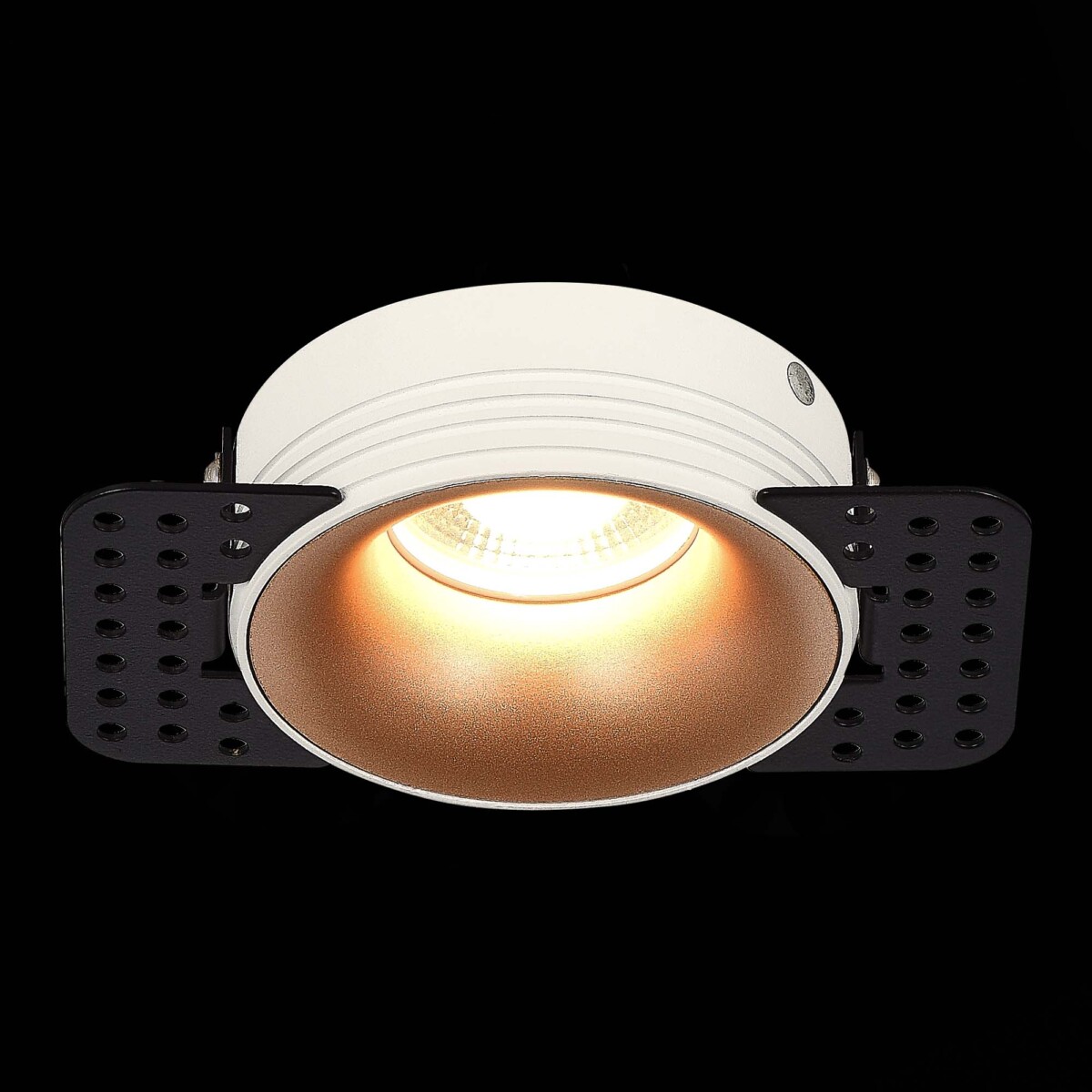 ST218.528.01 Св-к встр. Белый GU10 1*50W  IP20 D78xH30 165-265V Без ламп Встраиваемые светильники — изображение 1