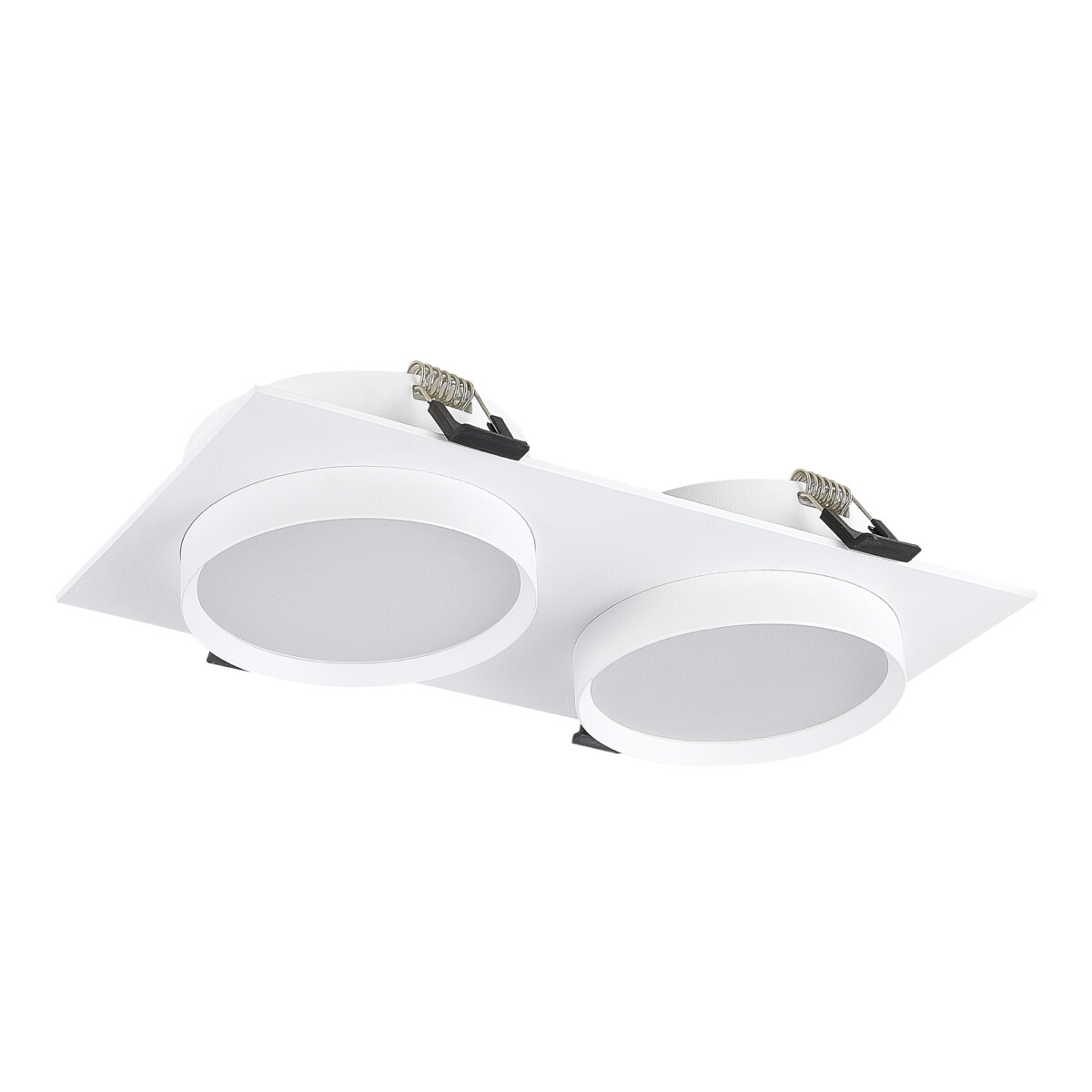 ST258.508.02_01W ST258.508.02 Св-к встр. Белый GX53 2*50W IP20 L220xW109xH43 220V Без ламп Встраиваемые светильники — изображение 1