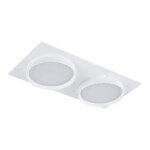 ST258.508.02 Св-к встр. Белый GX53 2*50W IP20 L220xW109xH43 220V Без ламп Встраиваемые светильники — изображение 3