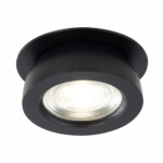 ST654.438.10 Св-к встр. Черный LED 1*10W 3000K 850Lm Ra>90 38° IP20 D109xH60 180-240V Встраиваемые светильники — изображение 5