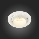 ST701.538.12 Св-к встр. Zoom Белый LED 1*12W 3000K 960Lm Ra90 15°-60° IP20 D115xH95 170-240V Встраиваемые светильники — изображение 2