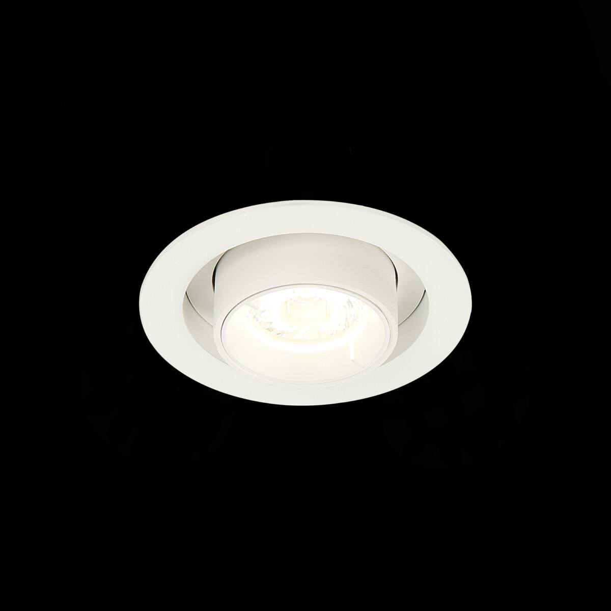 ST702.148.12_01B ST702.148.12 Св-к встр. Белый LED 1*12W 4000K 900Lm Ra80 24° IP20 D90xH92 180-240V Встраиваемые светильники — изображение 1