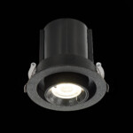 ST702.348.12 Св-к встр. Черный LED 1*12W 4000K 900Lm Ra80 24° IP20 D90xH92 180-240V Встраиваемые светильники — изображение 4