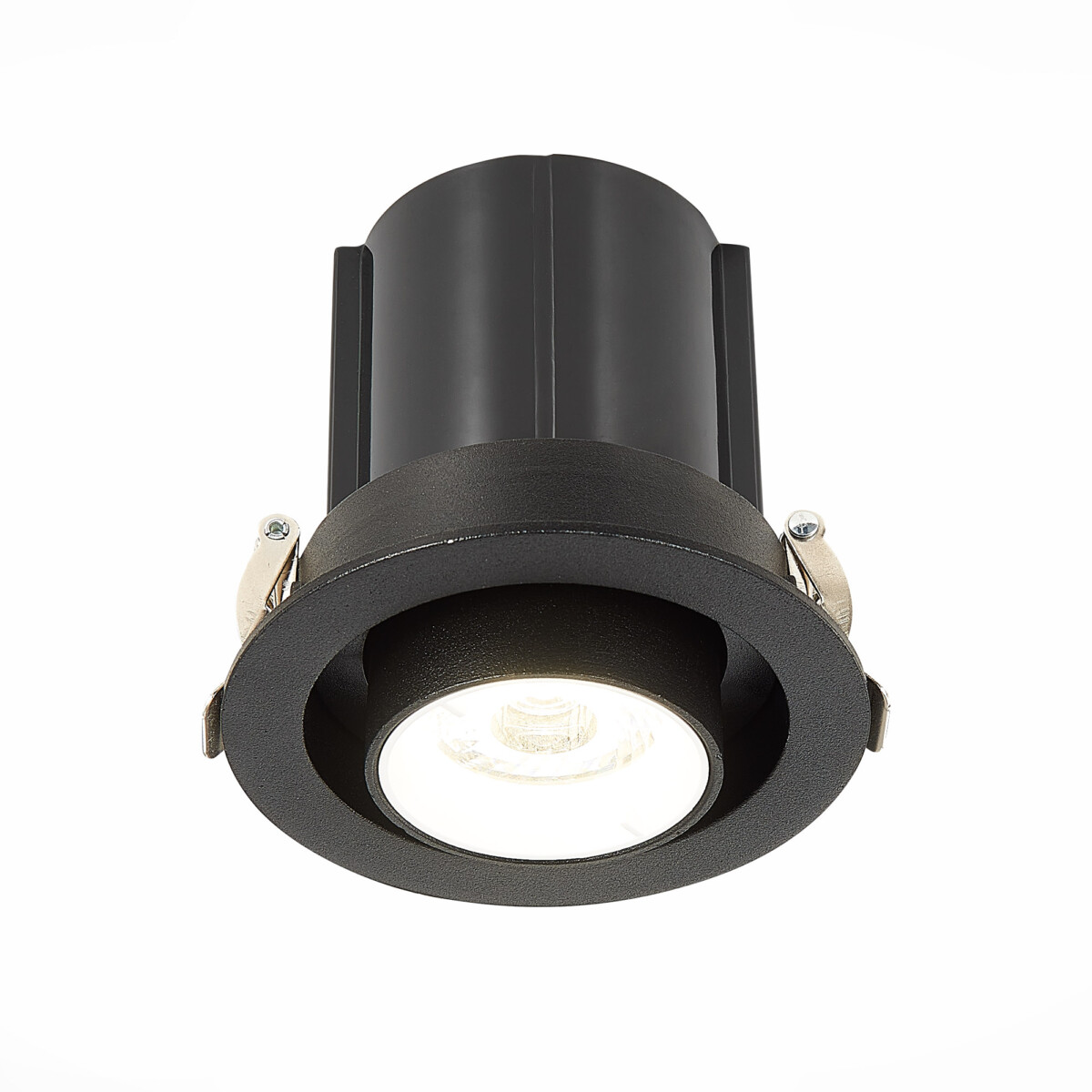 ST702.438.12 Св-к встр. Черный LED 1*12W 3000K 900Lm Ra80 24° IP20 D90xH92 180-240V Встраиваемые светильники — изображение 6