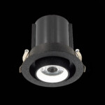 ST702.438.12 Св-к встр. Черный LED 1*12W 3000K 900Lm Ra80 24° IP20 D90xH92 180-240V Встраиваемые светильники — изображение 7