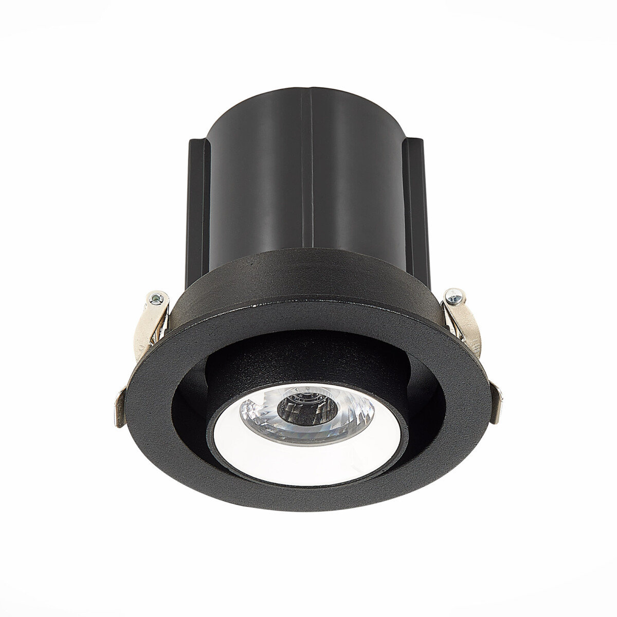 ST702.438.12 Св-к встр. Черный LED 1*12W 3000K 900Lm Ra80 24° IP20 D90xH92 180-240V Встраиваемые светильники — изображение 9