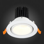 ST705.548.10 Св-к встр. Белый LED 1*10W 4000K 750Lm Ra>90 38° IP20 D102xH85 170-240V Встраиваемые светильники — изображение 2