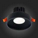 ST751.448.10 Св-к встр. Черный LED 1*10W 4000K 750Lm Ra>90 38° IP20 D100xH75 170-240V Встраиваемые светильники — изображение 2