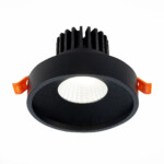 ST751.448.10 Св-к встр. Черный LED 1*10W 4000K 750Lm Ra>90 38° IP20 D100xH75 170-240V Встраиваемые светильники — изображение 3