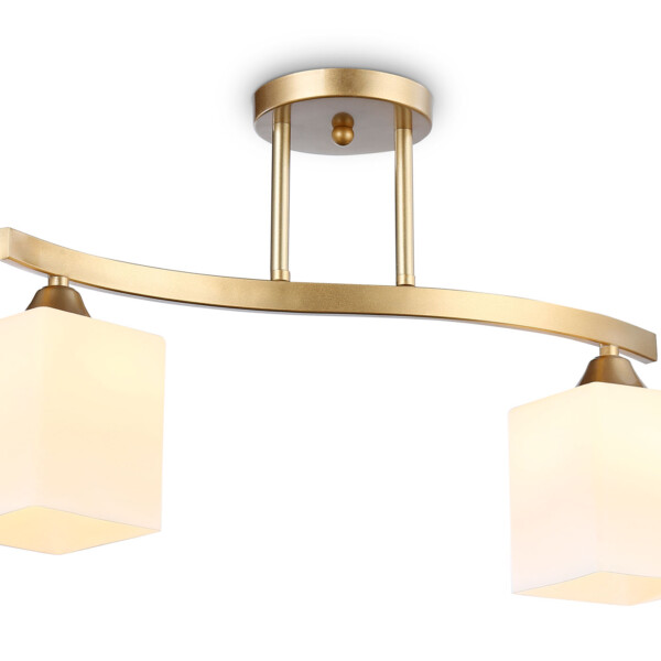 TR303119/2 CGD/FR золото/белый матовый E27/2 max 40W 500*120*300