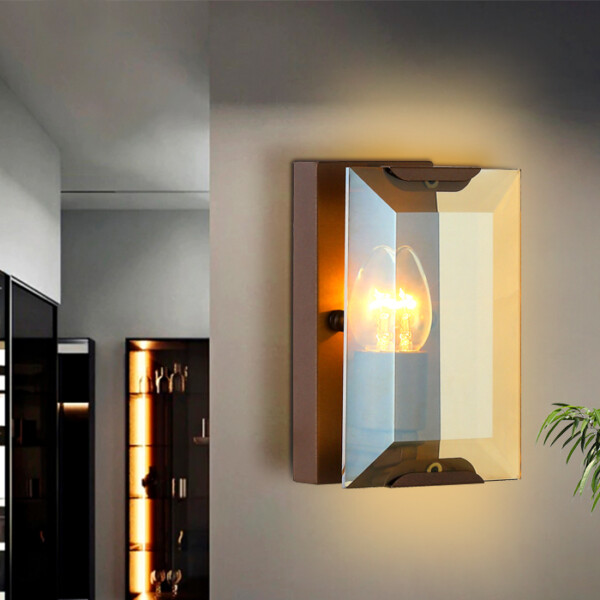 TR5158 CF/TI кофе/янтарь E14/1 max 40W 210*130*100