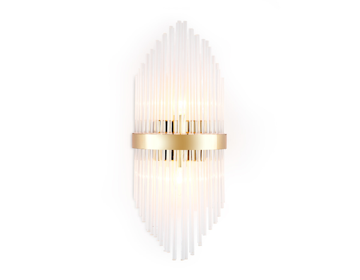 TR5372/2 GD/CL золото/прозрачный G9/2 max 40W 500*200*100 — изображение 4