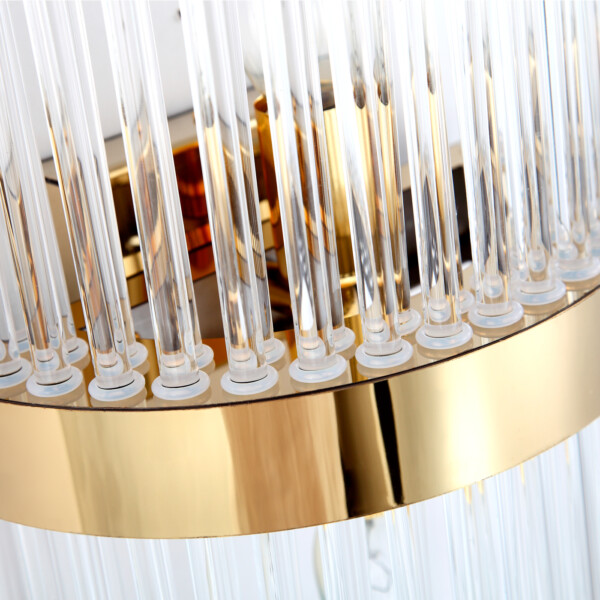 TR5372/2 GD/CL золото/прозрачный G9/2 max 40W 500*200*100