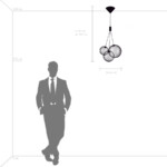 801039 Люстра SFERETTA LED 3х1,35W 180LM КОФЕЙНЫЙ/МУЛЬТИКОЛОР 3000K — изображение 8