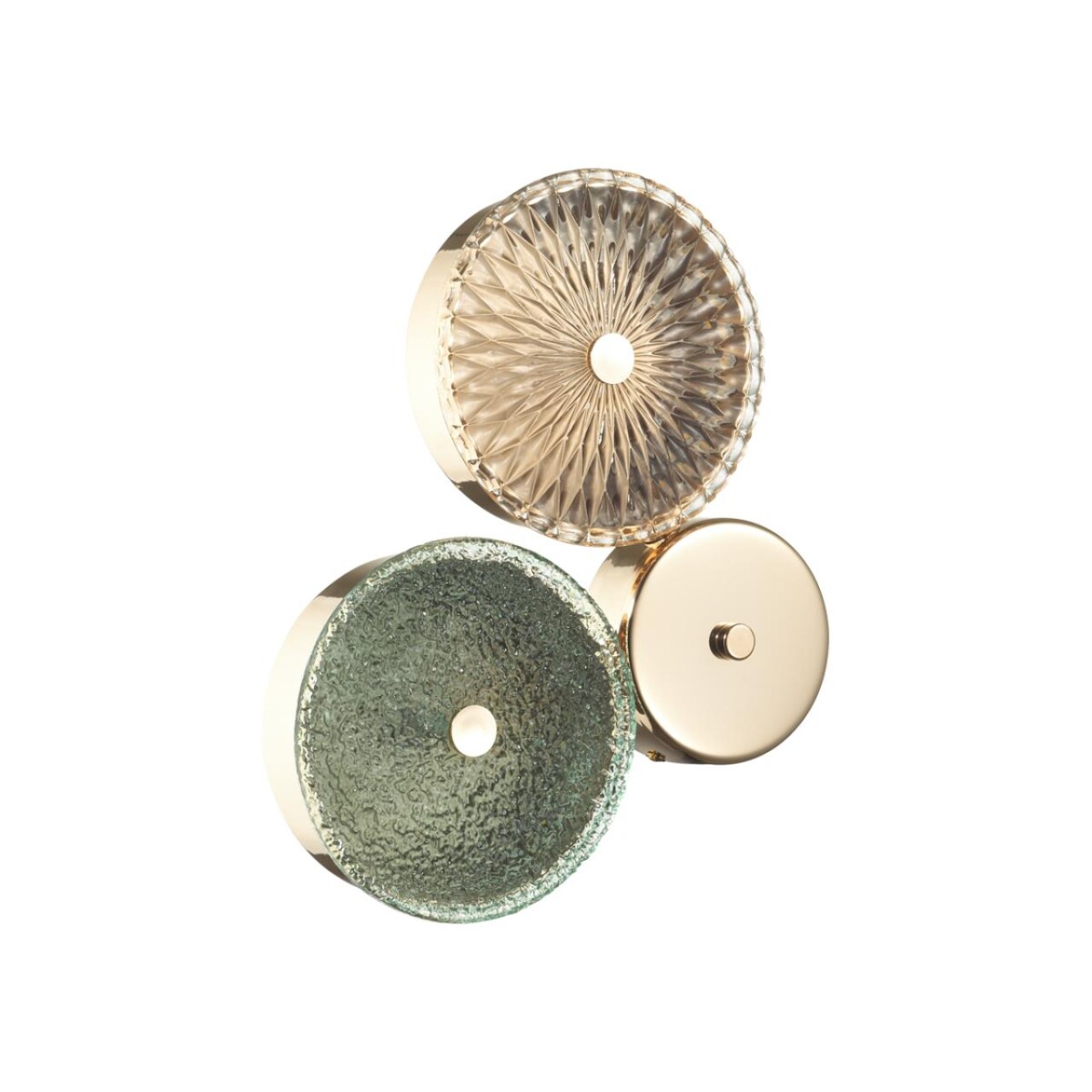 5412/14WL L-VISION ODL_EX23 143 золотой/желтый/зеленый металл/стекло Бра LED 14W 4000K CARAMELLA — изображение 2