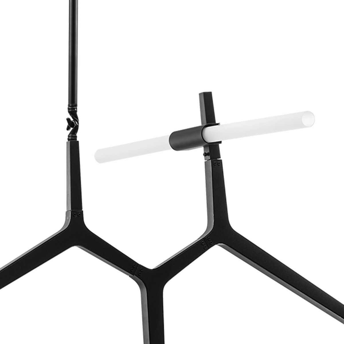 742147 Люстра STRUTTURA 14х6W (led) G9 ЧЕРНЫЙ МАТОВЫЙ — изображение 6