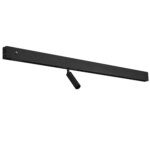 810657 Светильник настенный FIUME SPOT 230V LED 10W 270LM 100G (Back light)+7W(Spot light) 460LM 24G ЧЕРНЫЙ 4000K