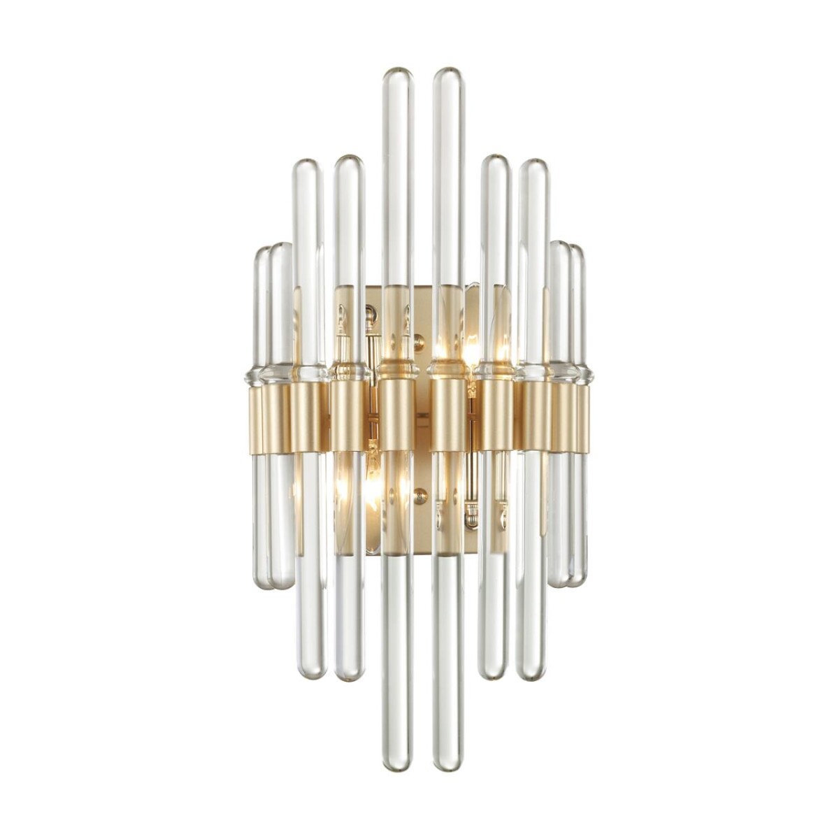 4988/2W HALL ODL22 641 золотой/стекло Бра E14 2*40W STIKA — изображение 3