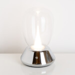 807904 Настольная лампа UOVO III LED 10W 800LM G ХРОМ/ПРОЗРАЧНЫЙ 3000K — изображение 5