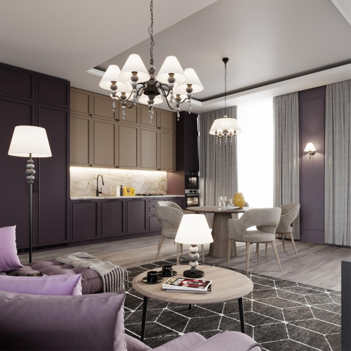 bf1ceabf00d02dd1905256a004072a41 4896/1W MODERN ODL_EX23 107 черный матов./серый/молочный металл/керамика/ткань Бра E14 1*40W SOCHI — изображение 1