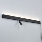 810647 Светильник настенный FIUME SPOT 230V LED 5W(Back light) 130LM 100G+7W(Spot light) 460LM 24G ЧЕРНЫЙ 4000K — изображение 10