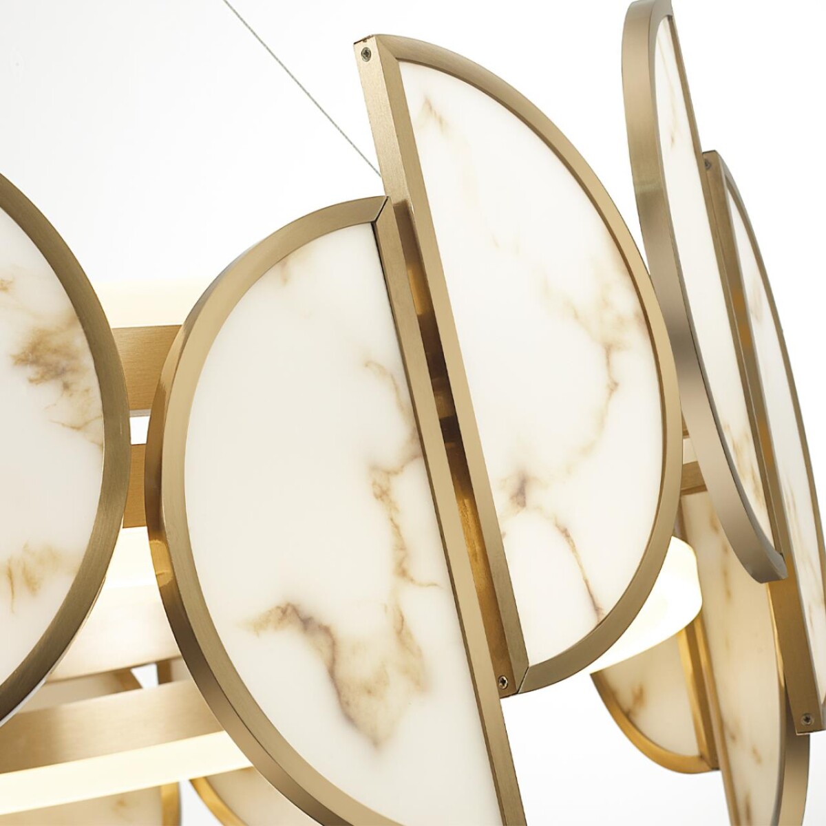 5447/40L L-VISION ODL_EX25 085 Люстра бронзовый/металл/акрил/искусственный алебастр IP20 LED 40W 3000K 220V TOSCANA — изображение 6