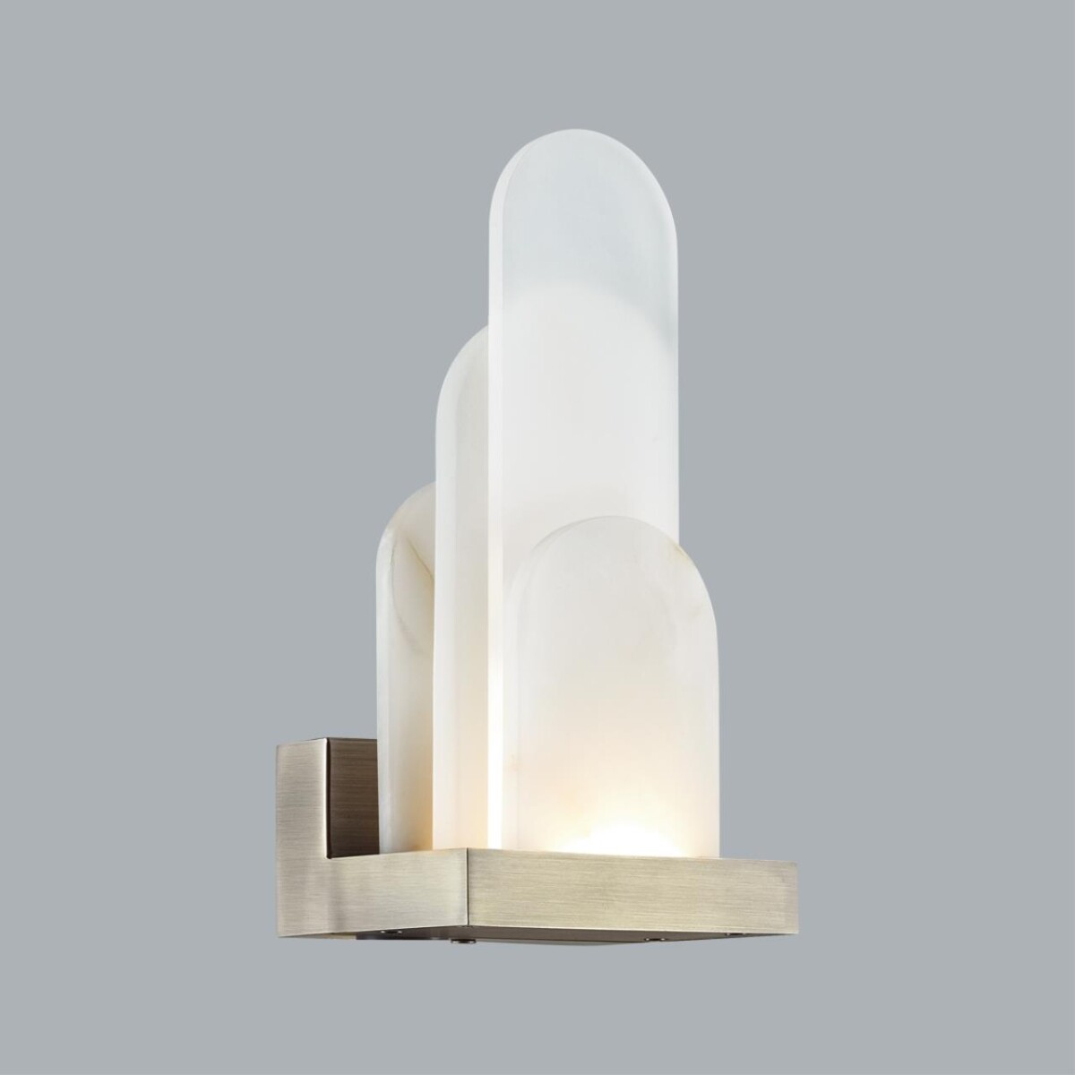 5437/12WL HIGHTECH ODL_EX25 081 бронзовый брашинг/металл/смола под алебастр/акрил Настенный светильник LED 12W 3000K 1489Лм FOROS — изображение 6