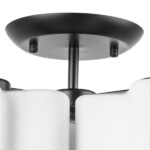 802037 Люстра NUBI 3х40W E27 ЧЕРНЫЙ МАТОВЫЙ/БЕЛЫЙ — изображение 6