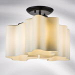 802037 Люстра NUBI 3х40W E27 ЧЕРНЫЙ МАТОВЫЙ/БЕЛЫЙ — изображение 4