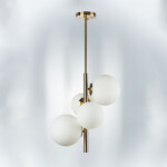 815043 Люстра CROCO 4х40W E14 ЛАТУНЬ — изображение 11