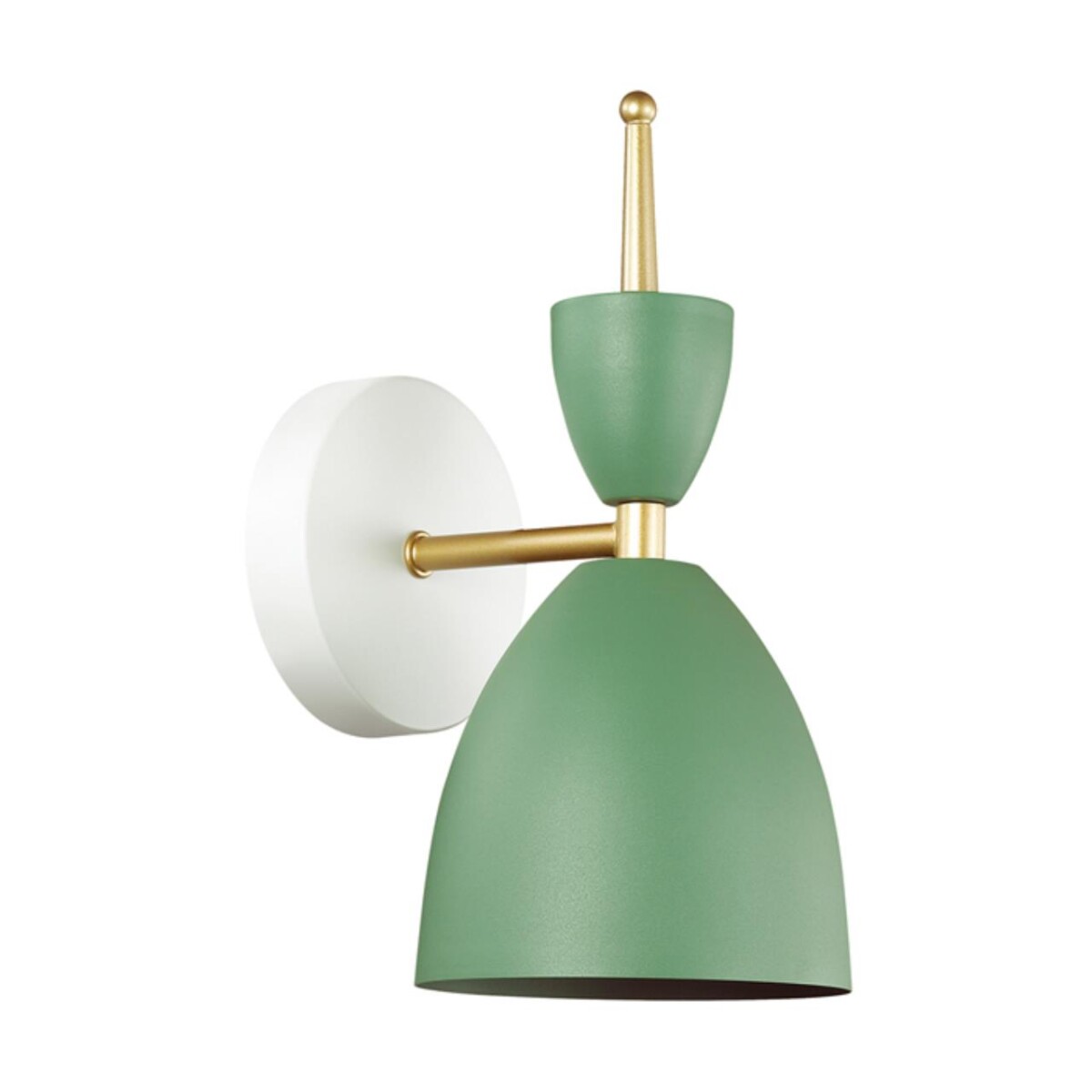 cb185a61be5afb83743a67b801170dac 3785/1W MODERNI LN19 000 зеленый, золото Бра E27 1*60W 220V GEMMA — изображение 1