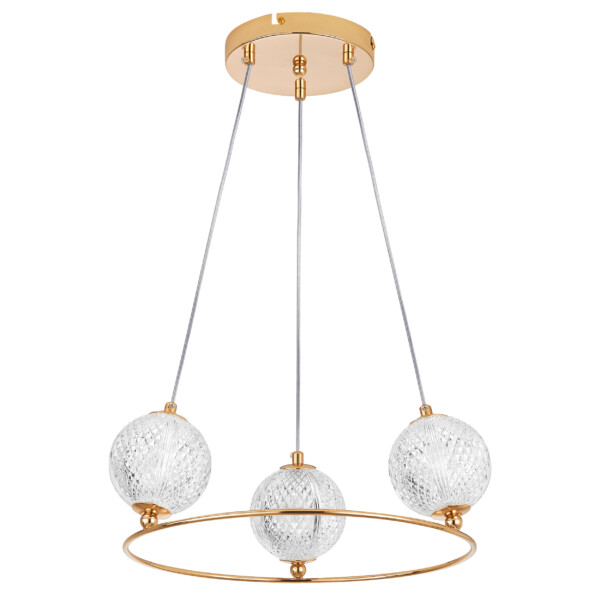 737033 Люстра ACRILE G9 3х6W(led) G9 ЗОЛОТО