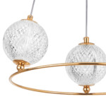 в наличии 737033 Люстра ACRILE G9 3х6W(led) G9 ЗОЛОТО - купить в интернет-магазине Светильники Торг